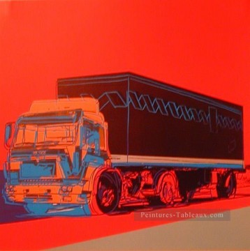 Andy Warhol Painting - Truck Announcement 4 Andy Warhol